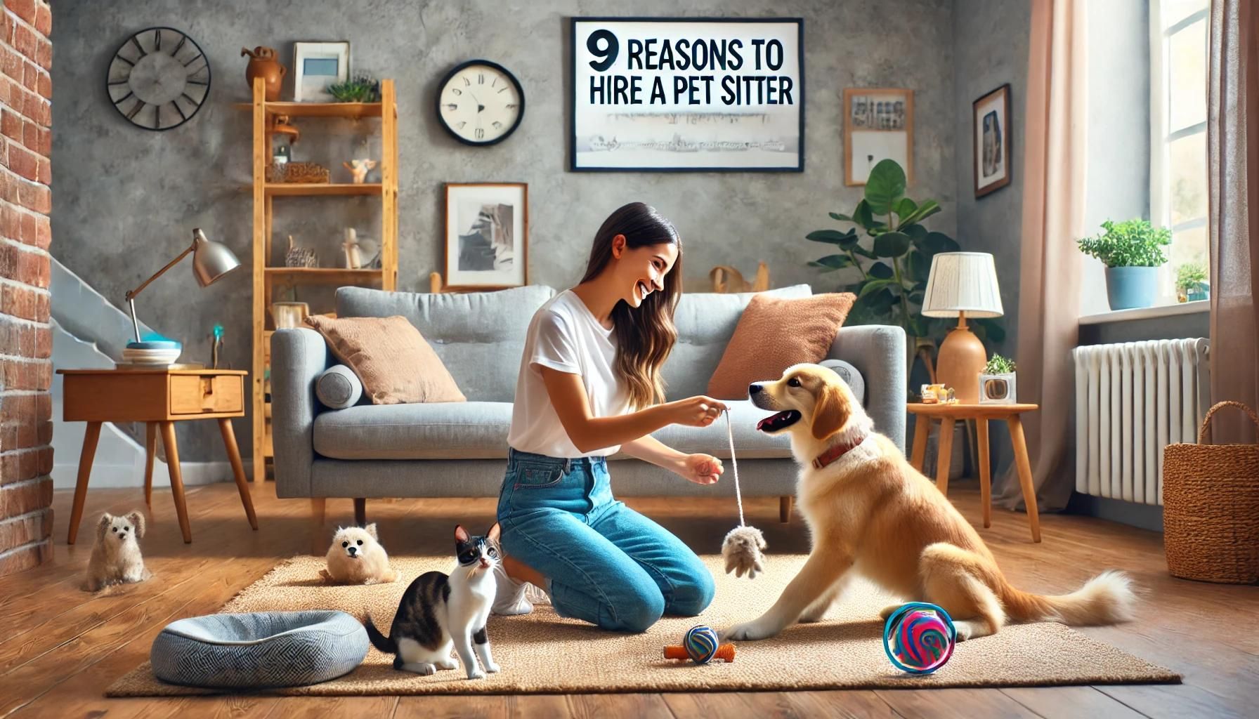 9 Reasons to Hire a Pet Sitter