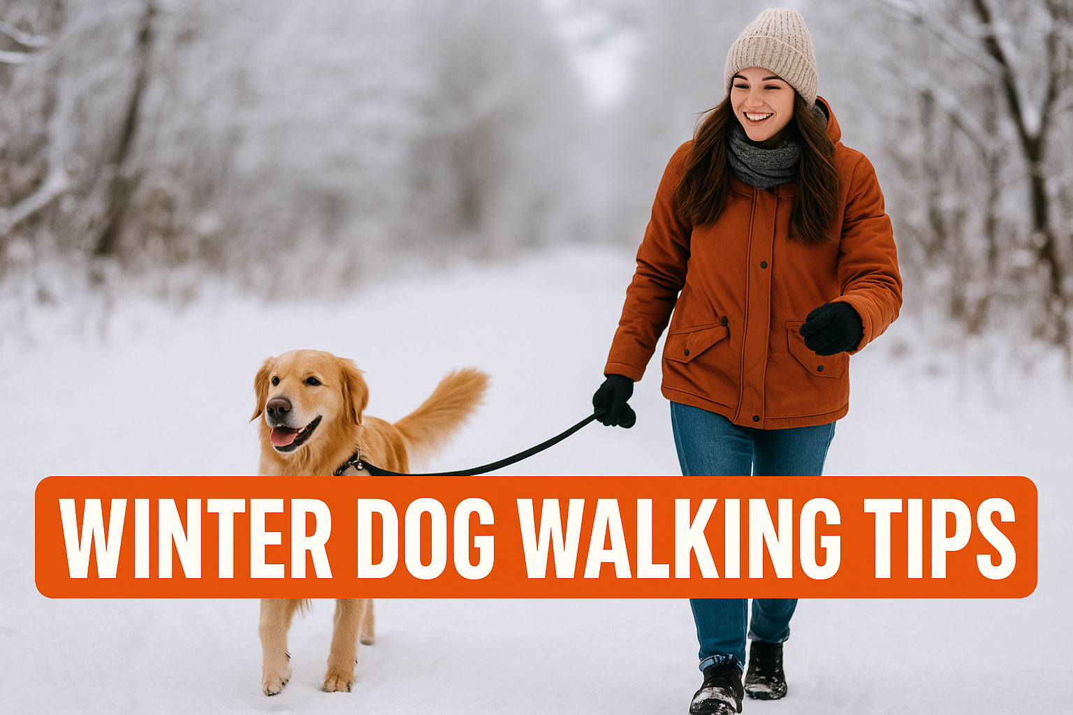 winter dog walking tips Spokane, WA and Post Falls, ID